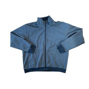 Gray Ryu Woven Bomber Jacket Size Large